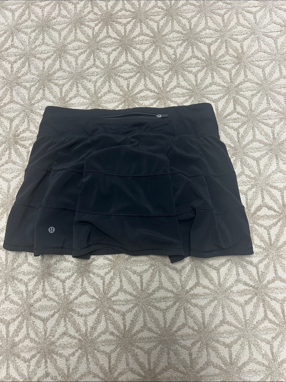lululemon athletica Black Athletic Tennis Skirt